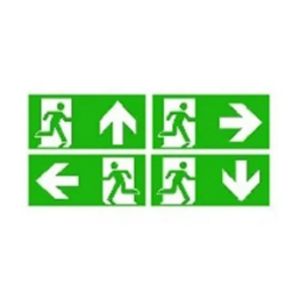 Pictogram noodverlichting plexiplaat Excellence