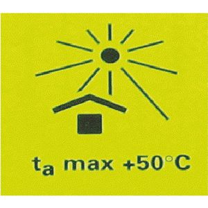 Sticker tot max. 50gr. Rol van 1000st.