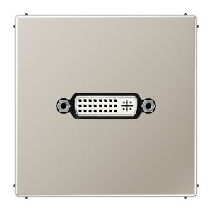 Afdekking edelstaal voor 1xDVI LS