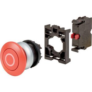 Paddestoeldrukknop M22-DP-R-X0-K01-BVP