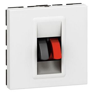 Luidsprekeraansluiting 2 modulen Mosaic VVE=10