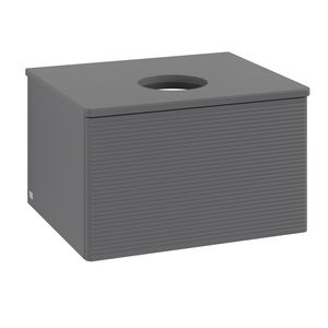 Wastafelonderkast Antao 600x360x500mm Antr. Matt Lacquer L29110GK