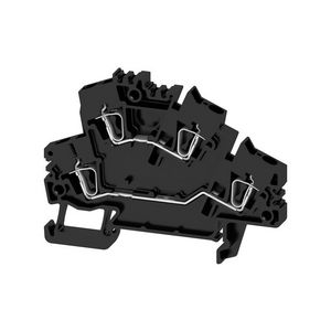 Doorvoerklem zwart 2.5mm² 2716220000 VVE=50
