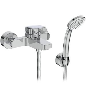 bad/douchemengkraan h.o.h. 15cm inclusief badset chroom BD258A