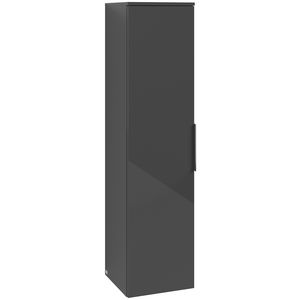 Hoge kast ARCHITECTURA 350x1400x346mm Grey B89600VT greep alu. glans