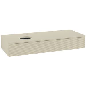 Wastafelonderkast Antao 1200x190x500mm S.Grey Matt Lacquer K11150HJ