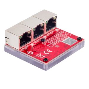 Mini switch 3 poorten POE passief