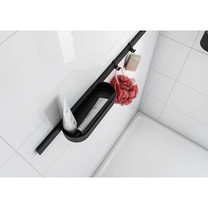 WallStoris bundelset douche mat zwart