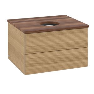 Wastafelonderkast Antao 600x360x500mm Honey Oak K18112HN