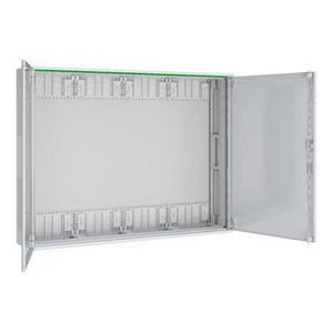 Metalen wandbehuizing B1050xH800xD210mm IP44 klasse II