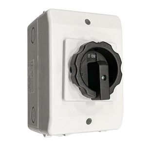 Werkschakelaar WS-33 3-polig/03 Rev. grijs