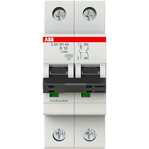 Installatieautomaat S200MT 1P+N B10 10kA tractie