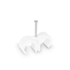 Doos a 100st. Spijkerclip duo 16/19mm transparant