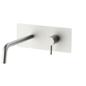 Inbouw wastafelkraan FOX +uitloop 248mm muurplaat 250x100 FOX106ST