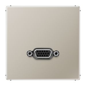 Afdekking edelstaal voor 1xVGA LS
