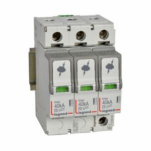 Overspanningsbeveiliger T2-3P-40kA 2.1kV-Uc 440V-3mn