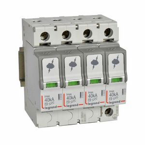 Overspanningsbeveiliger T2-4P-40kA 2.1kV-Uc 440V-4m