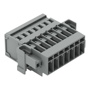 1-draads male steker CAGE CLAMP 4 mm2 grijs VVE=25