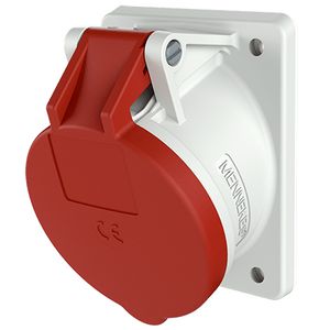 Inbouwwandcontactdoos 16A 4-polig  6H 400V IP44