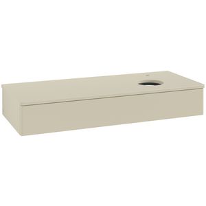 Wastafelonderkast Antao 1200x190x500mm S.Grey Matt Lacquer K12050HJ