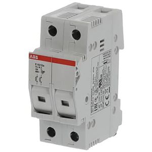 Zekeringhouder 2p met LED