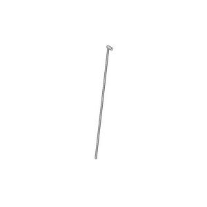 Trekstang afvoer.knop 64,9x399,3x7mm chr