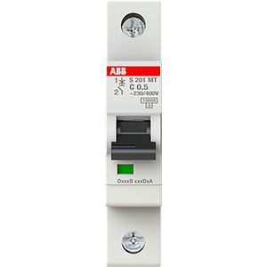 Installatieautomaat S200MT 1P C0,5 10kA