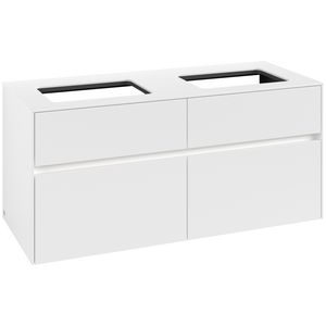Wastafelonderkast Collaro 1200x548x500mm Wh.Matt C115B0MS