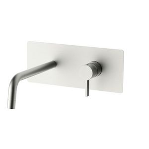 Inbouw wastafelkraan FOX +uitloop 178mm muurplaat 250x100 FOX105ST