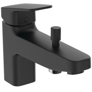 Badmengkraan 1-gats badrandmontage silk black Ceraplan