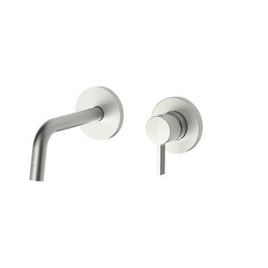 Inbouw wastafelkraan FOX +uitloop 123mm 2 ronde rozetten diam.70 FOX104ST70