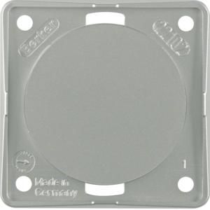 Blindplaat berker Integro chroom mat