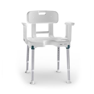 Aquatec Pure Isla Douchestoel met Armsteunen en rugleuning