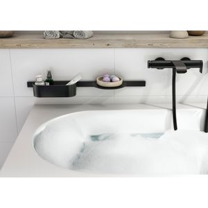 WallStoris bundelsetset bad mat zwart