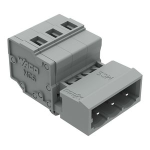 1-draads male steker 2,5mm² grijs 231-603/018-000 VVE=100