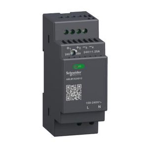 Regulated Power Supply 100-240VAC 24V 1.2A single phase Mod