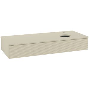 Wastafelonderkast Antao 1200x190x500mm S.Grey Matt Lacquer K12150HJ