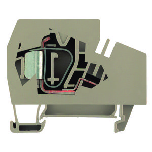 Afsluit- eindplaat d.beige 16mm2 76 A 8 VVE=20