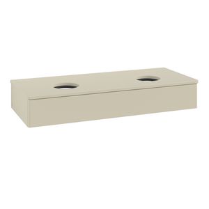 Wastafelonderkast Antao 1200x190x500mm S.Grey Matt Lacquer K13010HJ