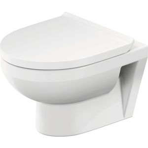 DURAVIT NO.1 #257509 wandcloset verkort 480mm wit diepspoel rimless 3ltr./4,5ltr. (excl. zitting)