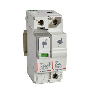 Overspanningsbeveiliger T1 + T2-1P + N 12.5kA-320V-2m