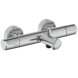 Badthermostaat met omstel CERATHERM T25 precitherm+ chroom cool body 150mm incl. S-koppeling