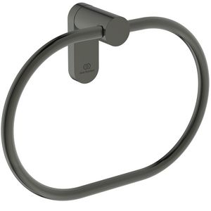 conca handdoekring rond magnetic grey (grijs) T4503A5