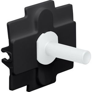 Toggle enkelvoudige schakelfuncties steel white coated