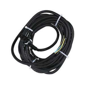 Kabel 4G1.0 u. stik kpl. 10m