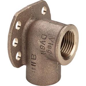 Muurplaat 12x1/2 brons/blank 94471G-103958 VVE=10