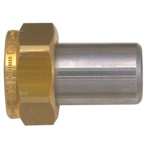Koppeling G1" 18mm gladde einden