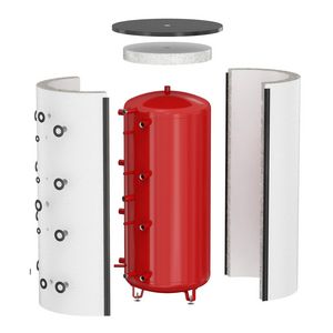 Isolatiemantel tbv boiler 500l 100mm wit