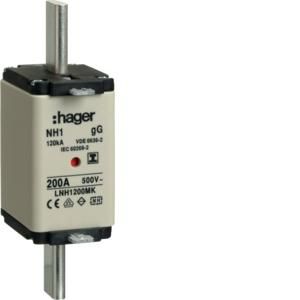 Mespatroon NH1 200A 500V gG combimelder geisoleerd VVE=3