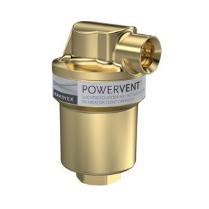 Vlotterontluchter POWERVENT TOP DN15 1/2" bi.dr. 